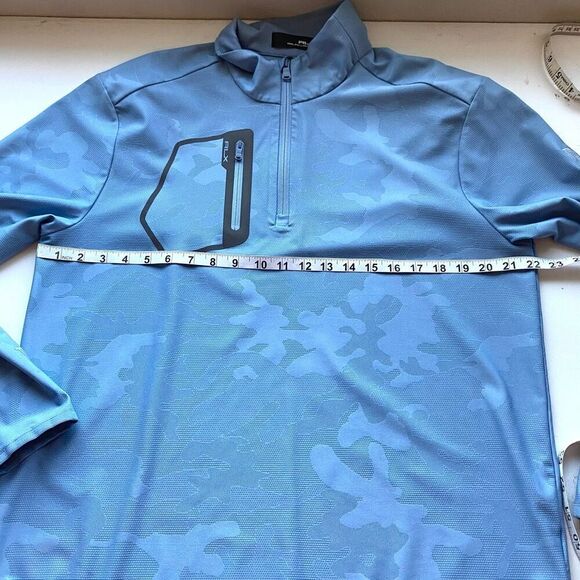 RLX Ralph Lauren Golf Performance Luxury Pullover Jersey Light Blue Men’s L - Picture 7 of 10